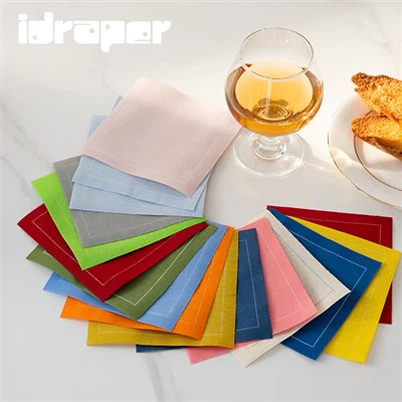 Платнени подложки за чаши за вино